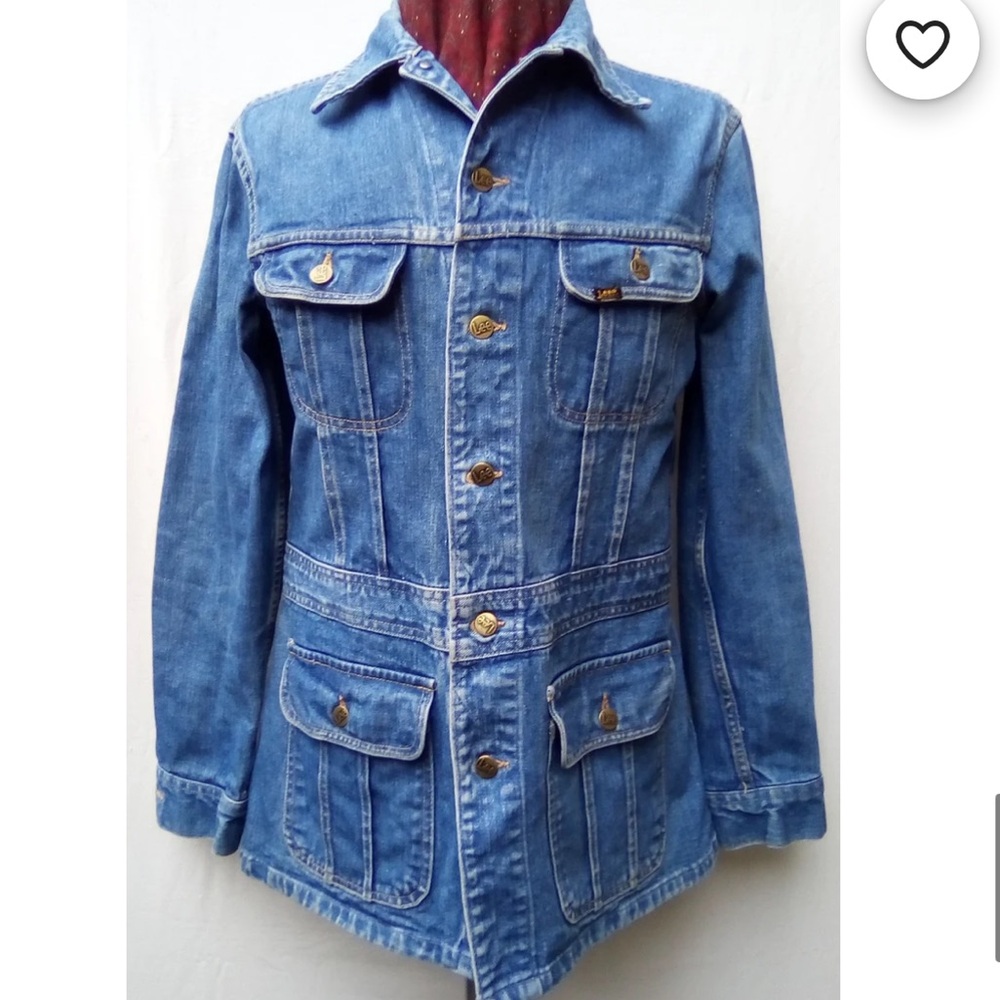 Vintage Lee  Blue Denim Jacket